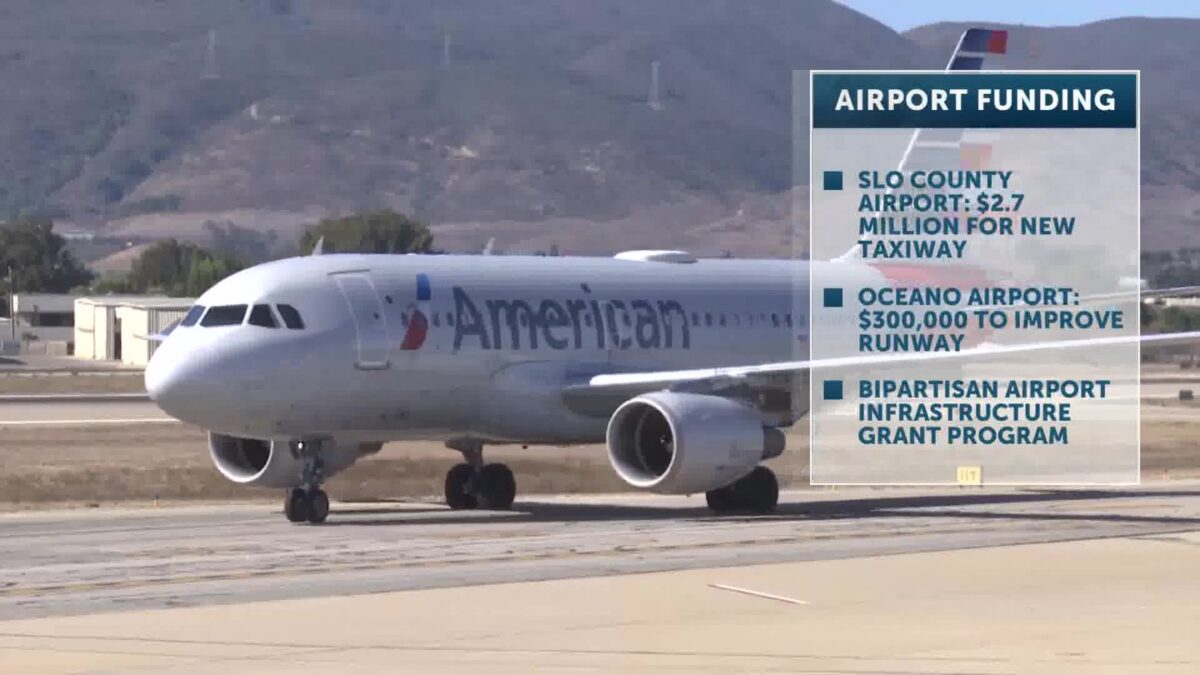 $3 Million Federal Grant to Fund Improvements at Two SLO County Airports