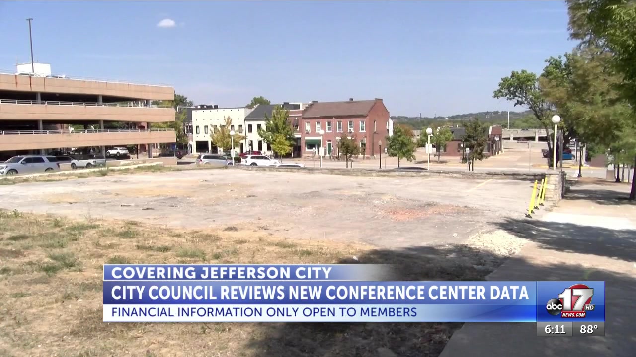 Jefferson City Council will review previously closed information regarding conference center
