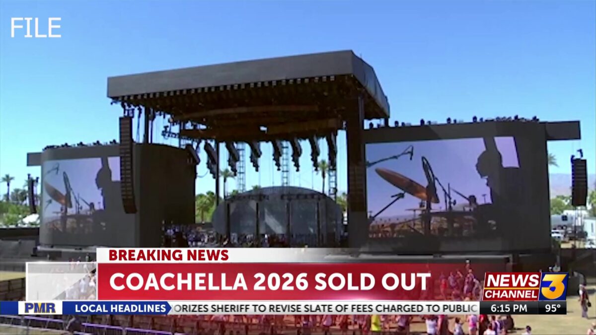 Coachella music festival sells out for the first time since 2023