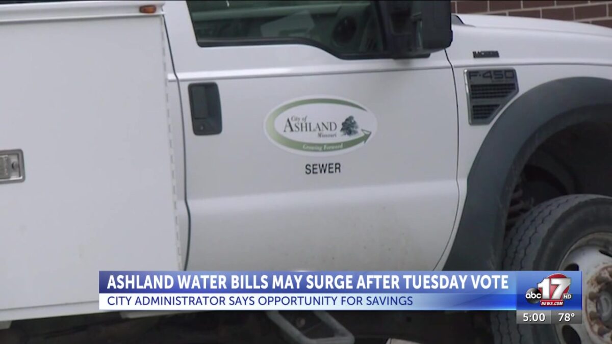 Ashland water bills may surge as city moves forward with sewer project