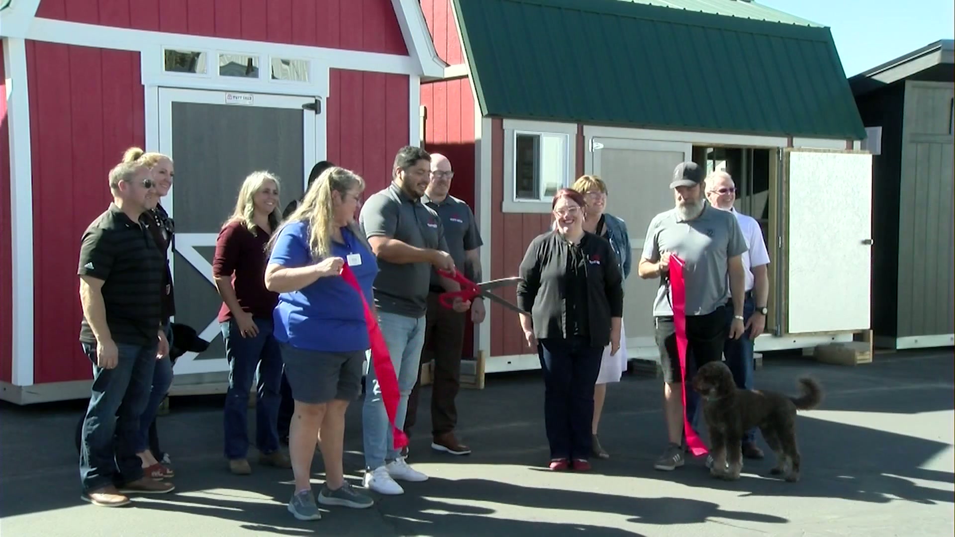 Tuff Shed in Redmond celebrates grand opening with community event