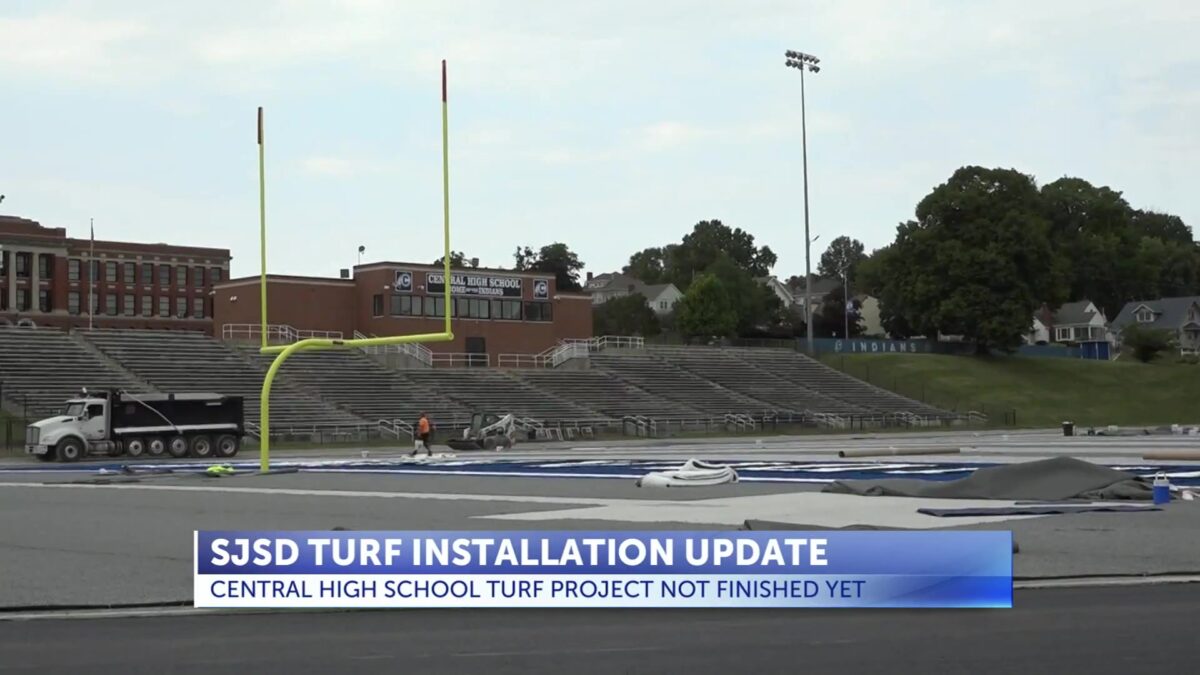 SJSD provides update on high school turf installments