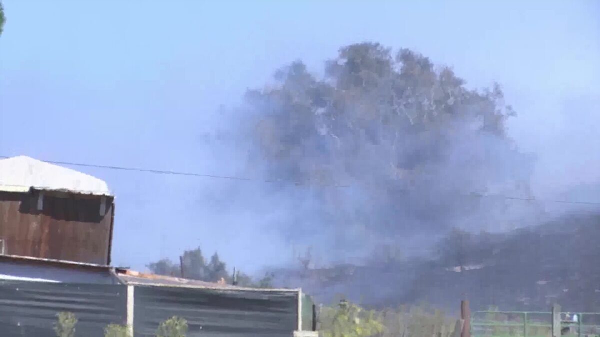 Crews on scene for grass fire in Orcutt