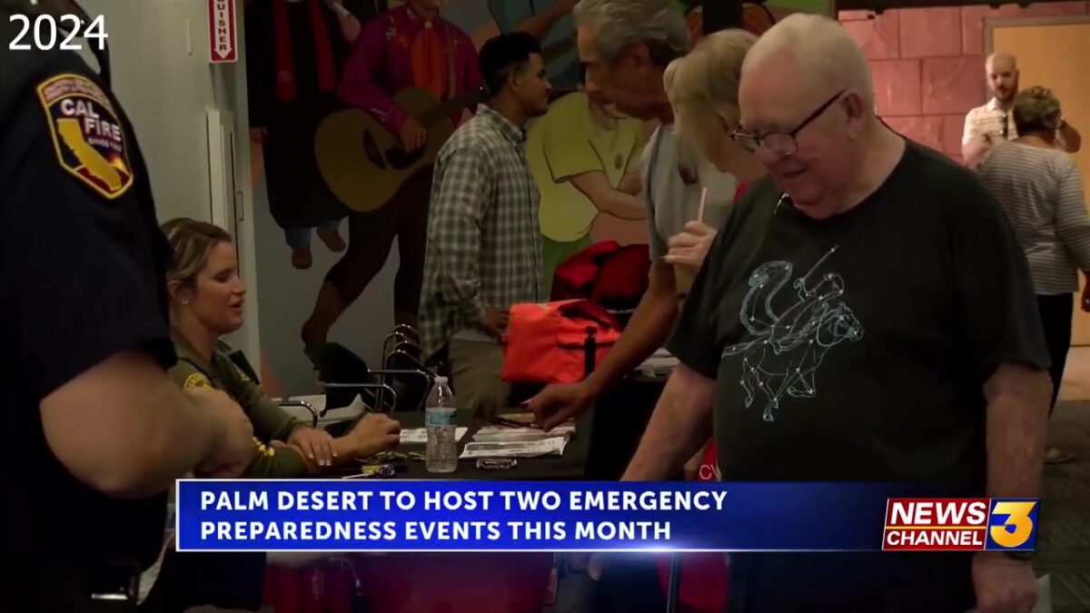 Palm Desert to host two emergency preparedness events