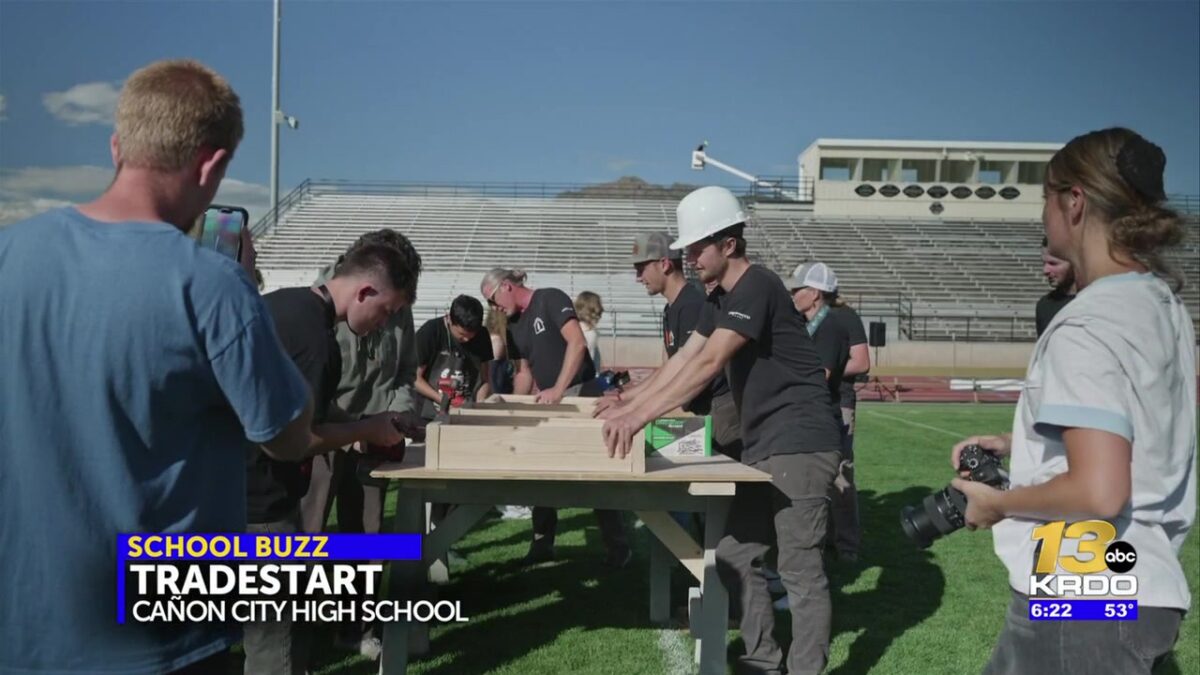 The School Buzz: Cañon City High School hosts TradeSTART event inspiring students to join military trades