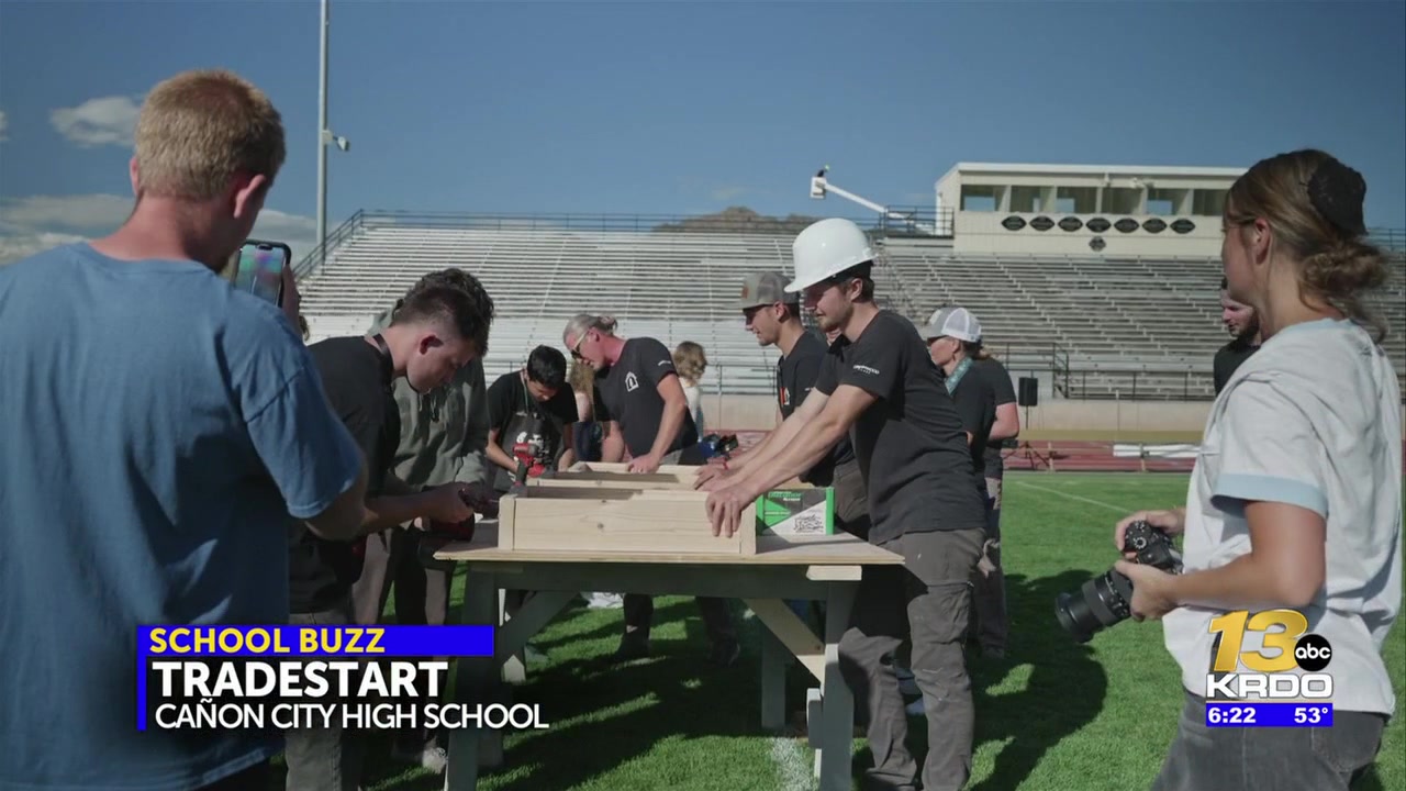 The School Buzz: Cañon City High School hosts TradeSTART event inspiring students to join military trades