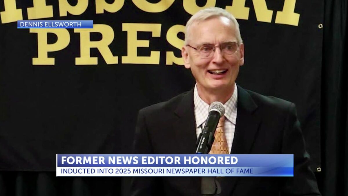 Former News-Press executive editor inducted into Missouri Newspaper Hall of Fame
