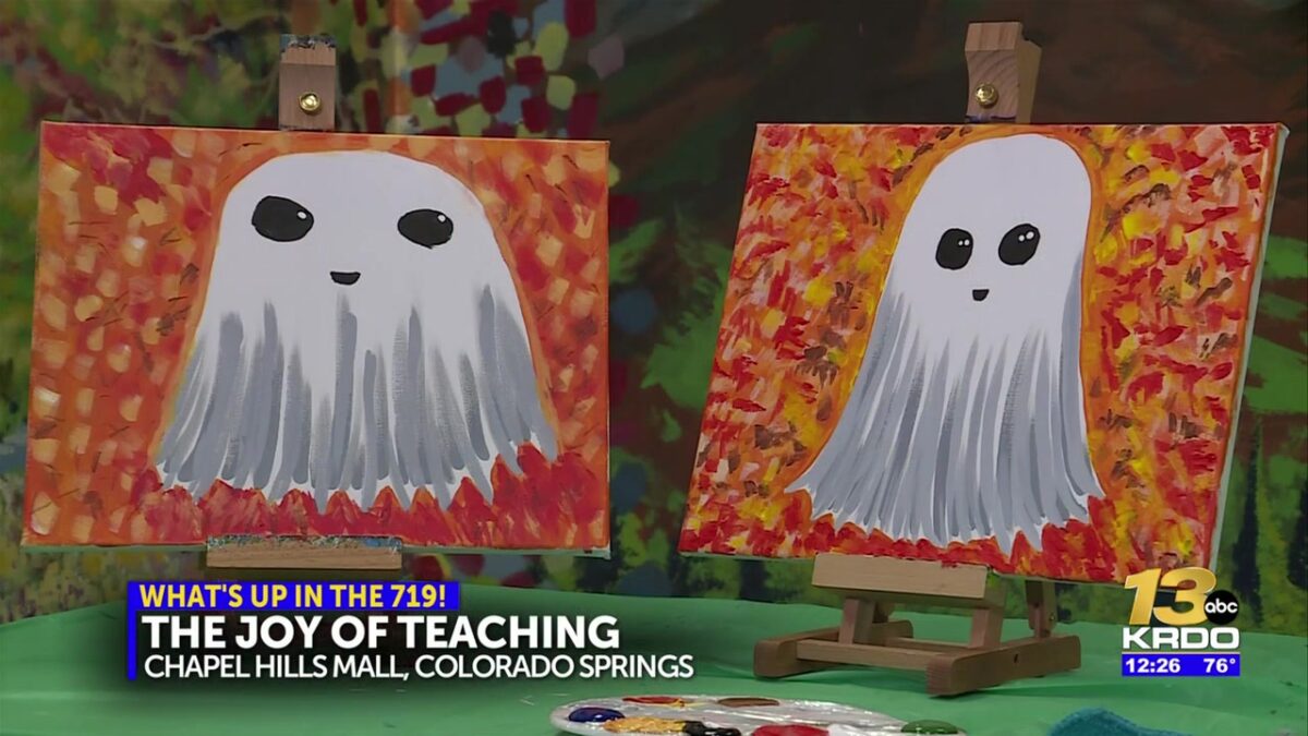 Colorado Springs artist hopes to get people out of their comfort zone and into an easel