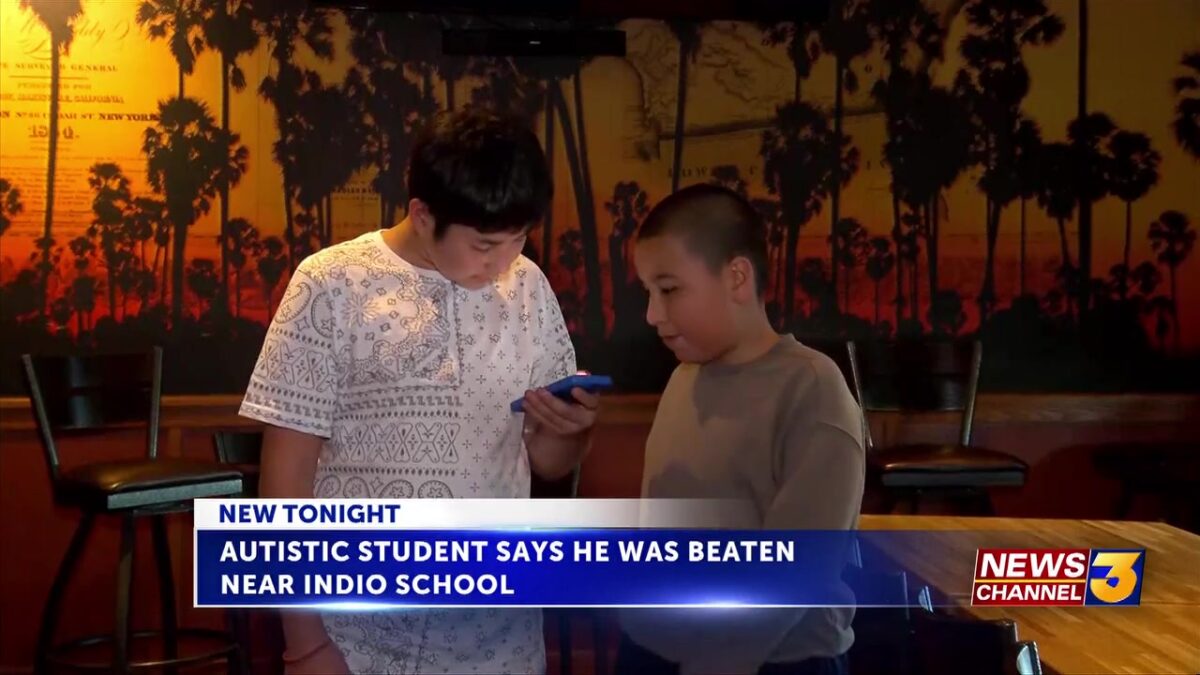 Indio mother pleads for action after her autistic son was beaten near school