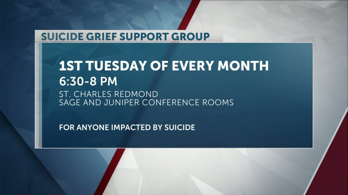 Suicide Prevention Month: National resources and local Redmond grief support group