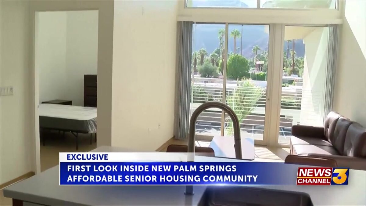 EXCLUSIVE: First look inside new Palm Springs affordable senior housing community