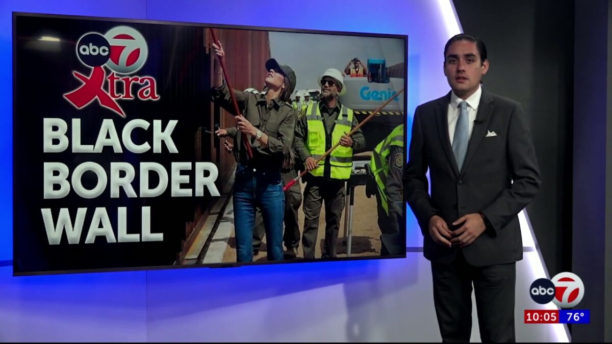 Border wall construction projects aim to deter further illegal crossings