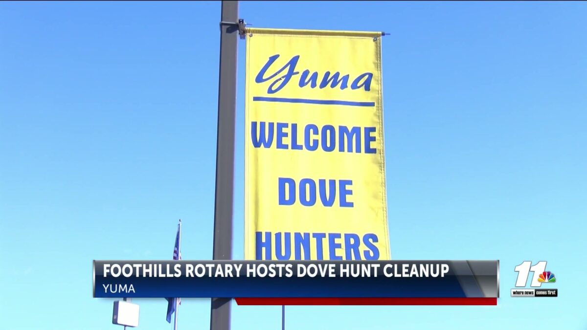 About 40 people participate in Dove Hunting Cleanup