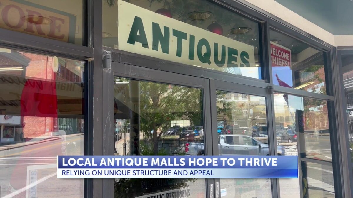 Antique malls provide savings and nostalgia