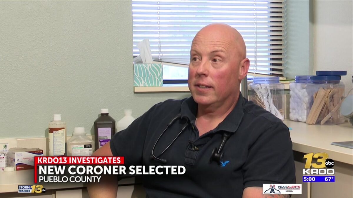 Dr. Gregory Grahek chosen by Pueblo County Commissioners as new coroner
