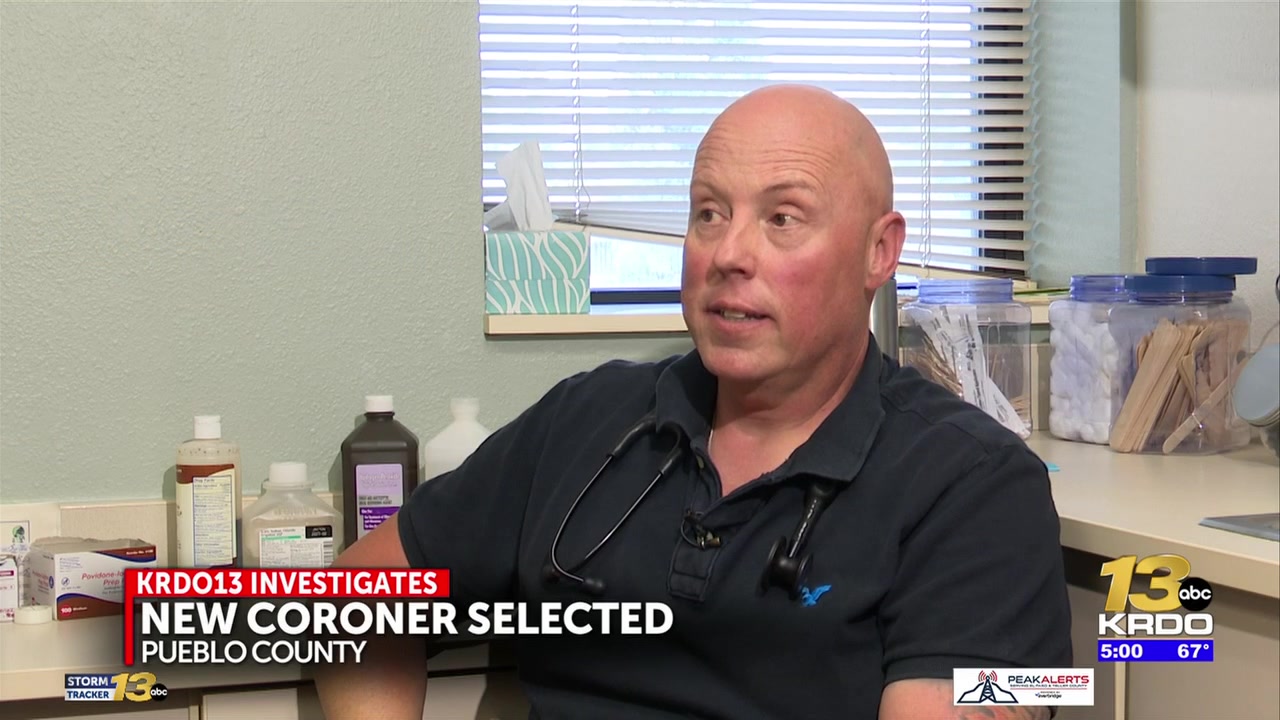 Dr. Gregory Grahek chosen by Pueblo County Commissioners as new coroner