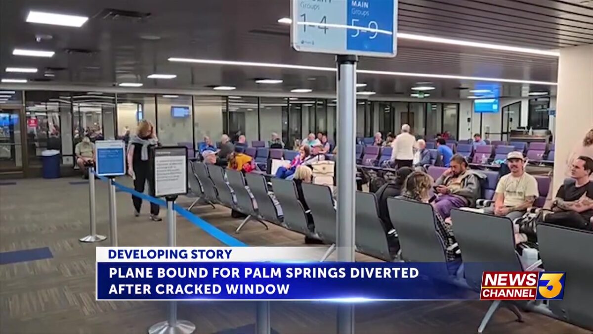 Flight from Dallas to Palm Springs diverted due to mechanical issue