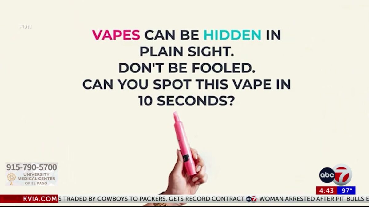 ABC-7 at 4: “Spot the Vape” Paso del Norte Health Foundation creates interactive game to educate the community