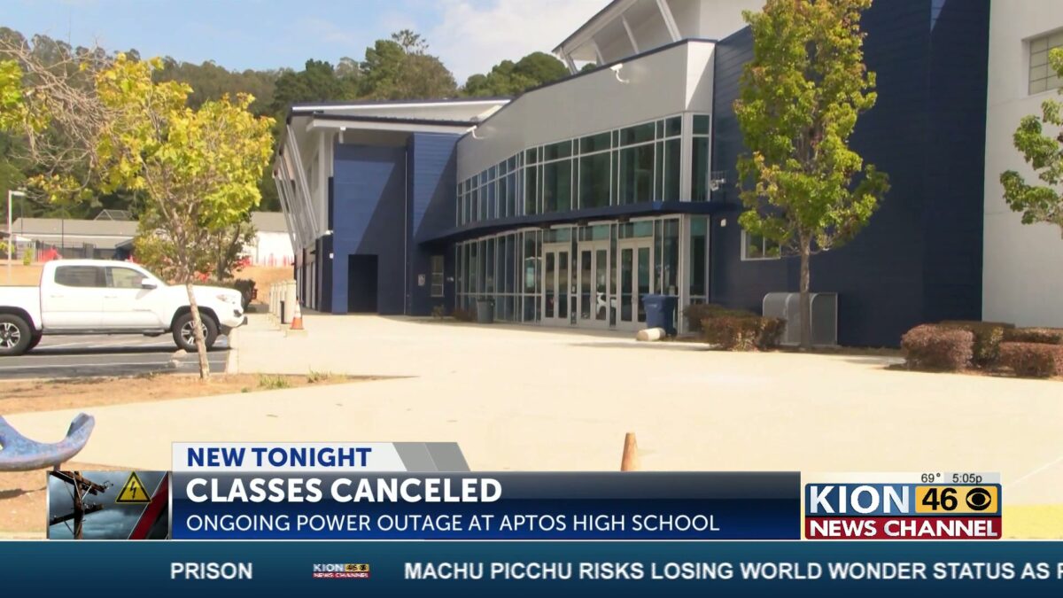 Aptos High cancels classes due to power outage at the school