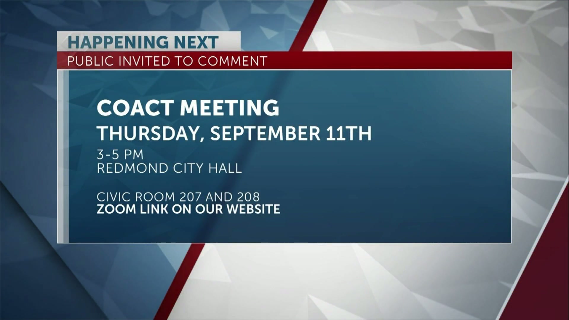 Central Oregon Area Commission on Transportation to meet in Redmond