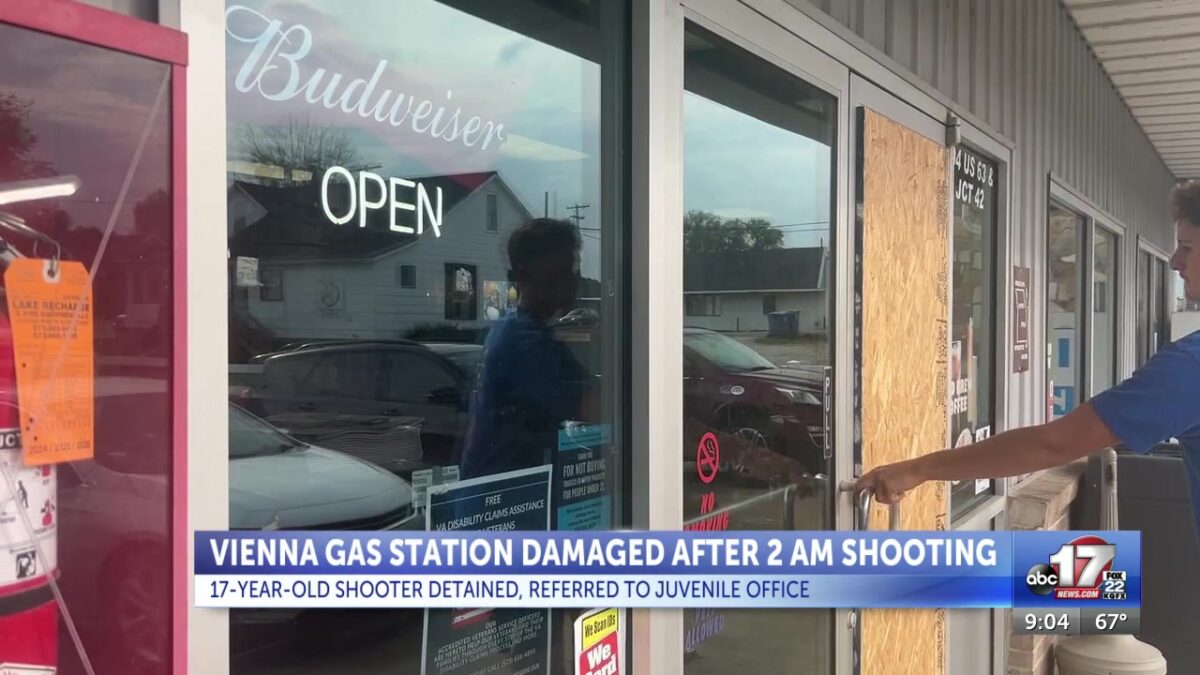17-year-old boy detained following shooting at a Vienna gas station early Sunday morning