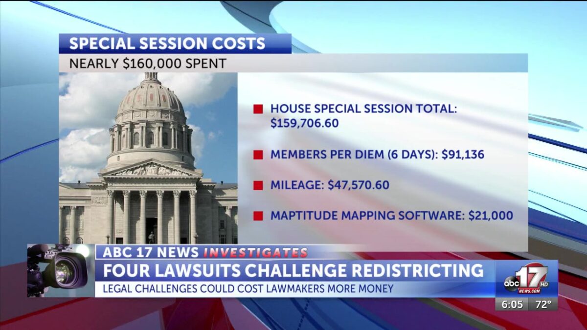 ‘Missouri First’ redistricting map faces four legal challenges