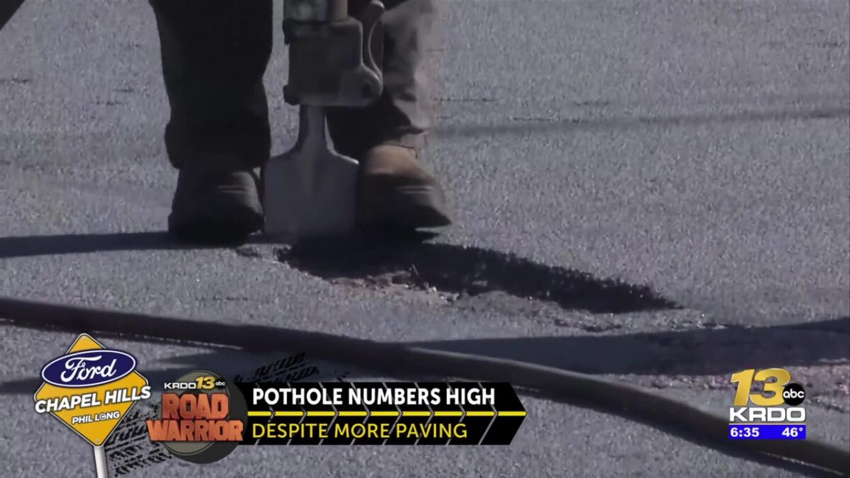 Colorado Springs hires 12 employees to increase number of pothole repair crews