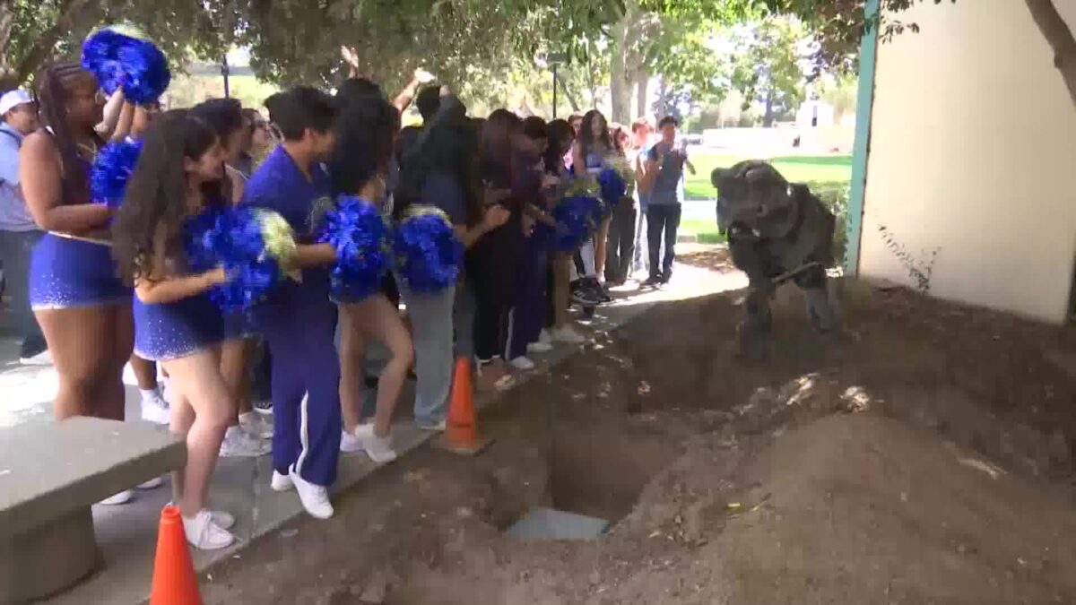 Allan Hancock College buries three time capsules to preserve campus history