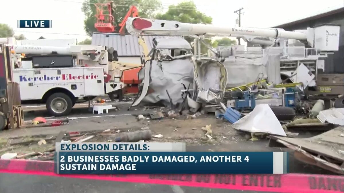 Welding setup leak and extension cord led to storage container explosion in NE Bend