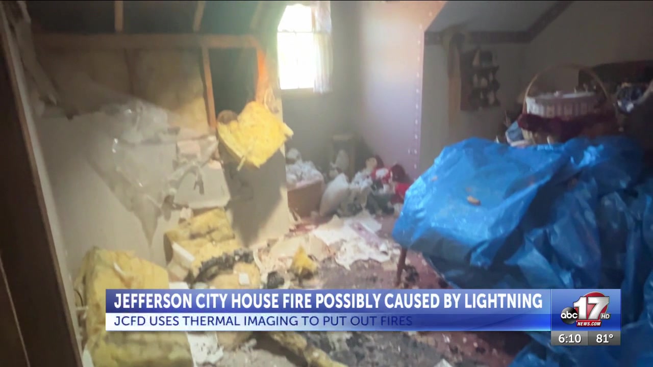 Jefferson City residents are OK after house fire causes major damage