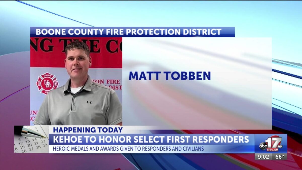 Governor Kehoe to award the state’s highest honors to selected Mid-Missouri first responders