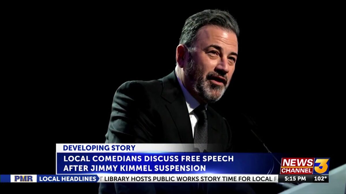 Local comedians discuss First Amendment rights after Jimmy Kimmel’s suspension