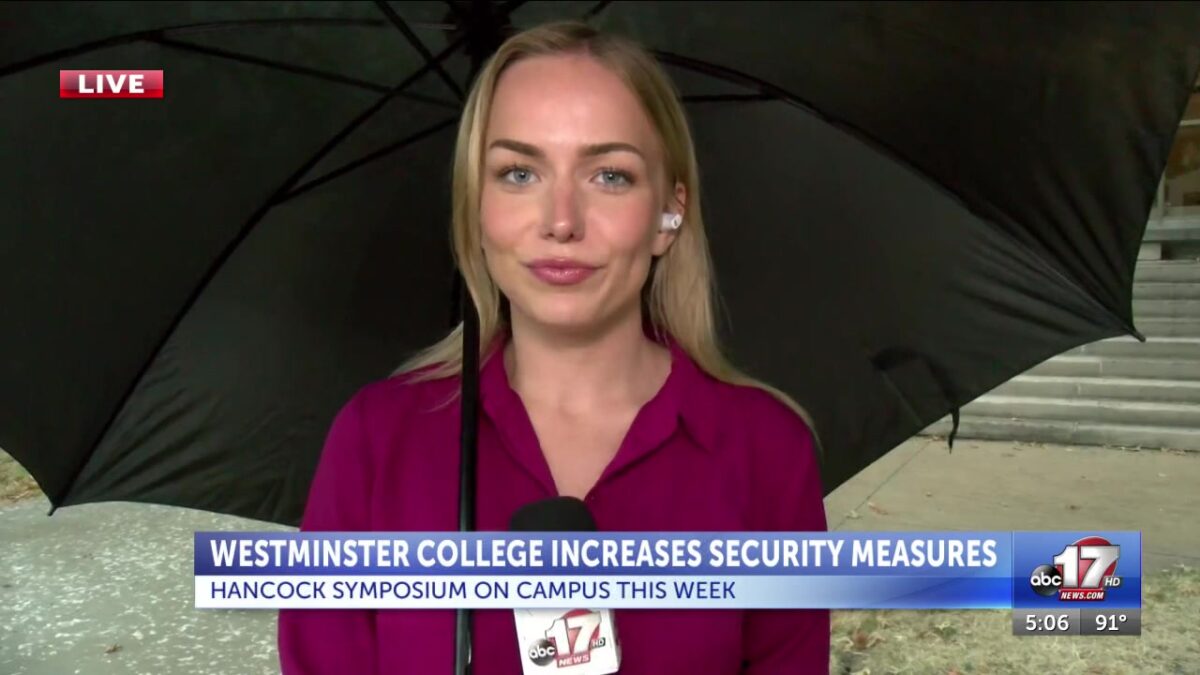Westminster College ramps ups security for Hancock Symposium following Charlie Kirk assassination