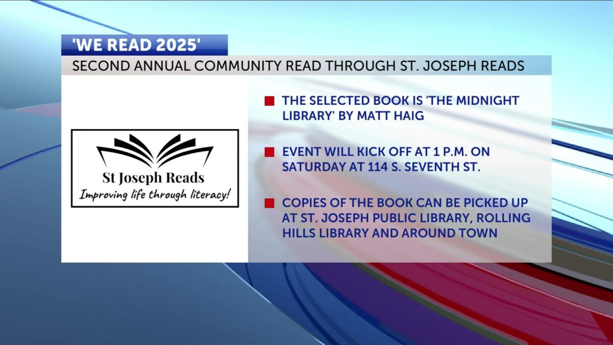 St. Joseph Reads launches second annual community read event