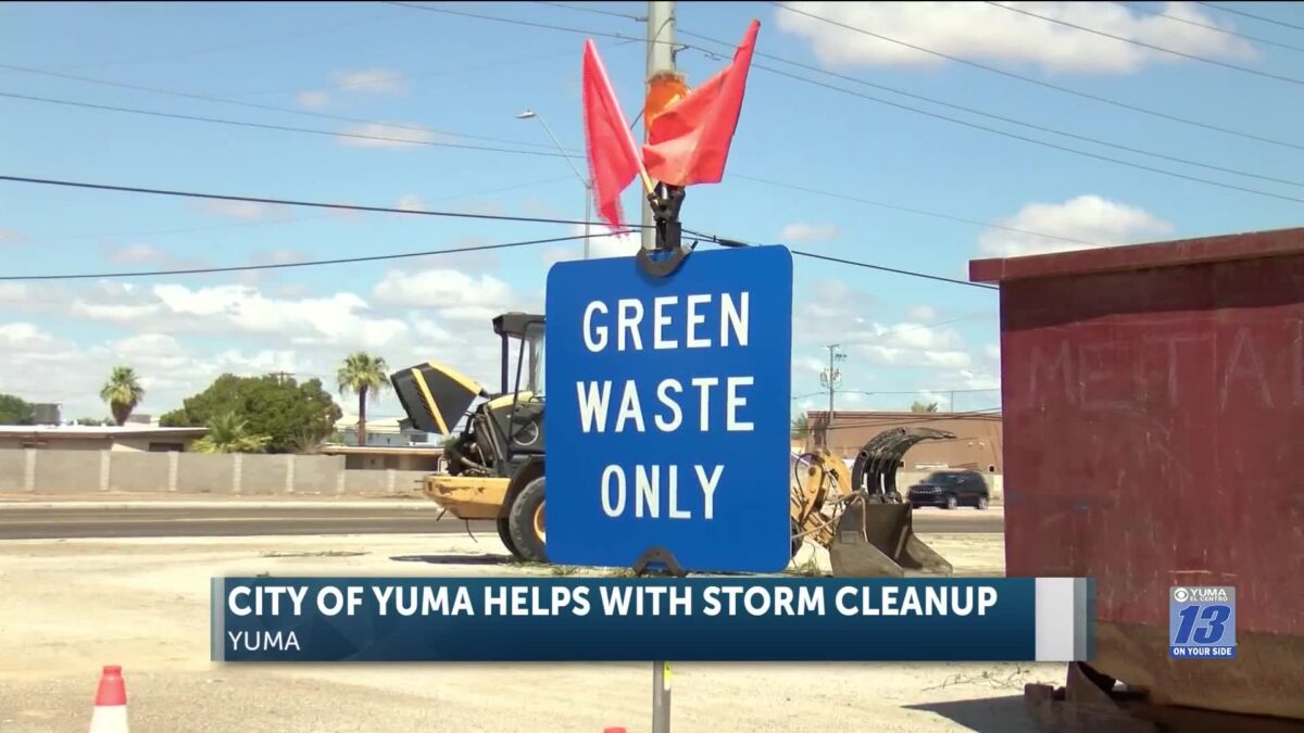 City of Yuma opens temporary green waste drop-off site