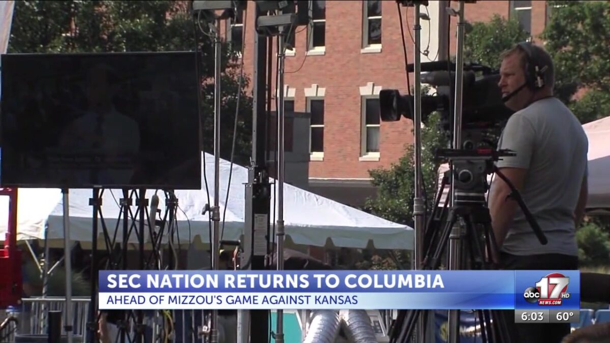 SEC Network comes to Columbia ahead of Mizzou rivalry game against Kansas