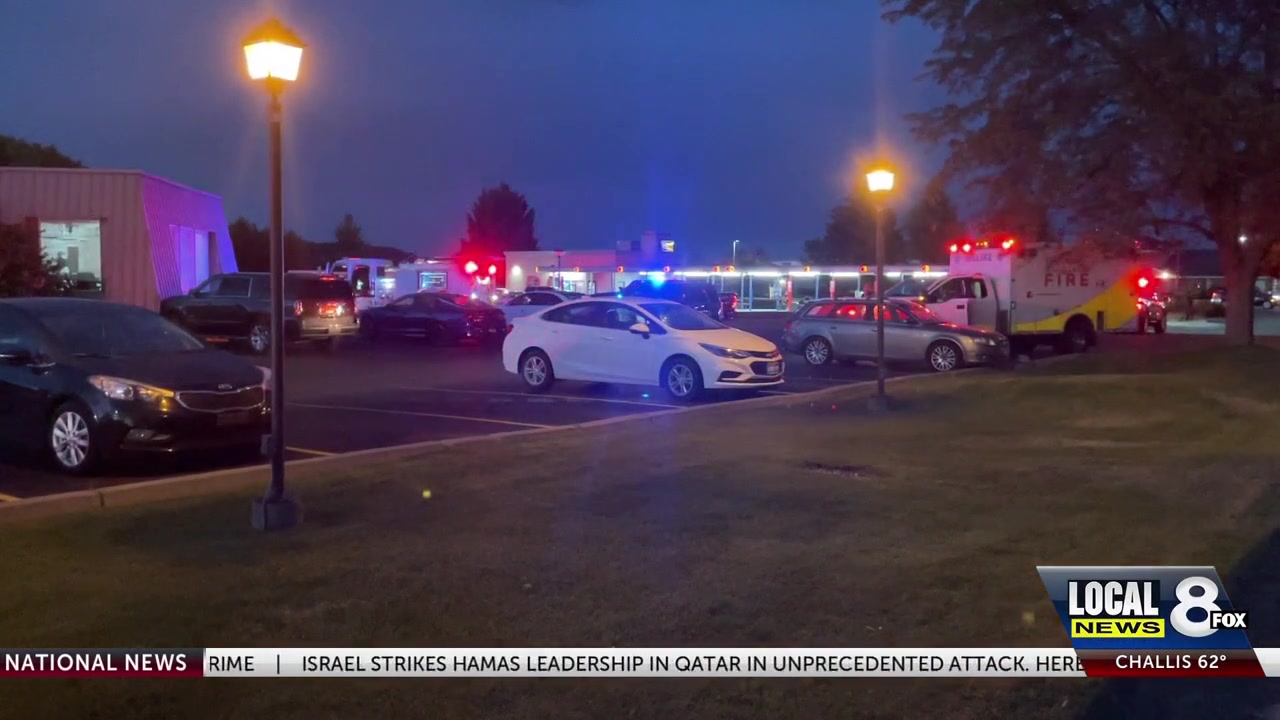 Firefighters respond to a fire at Life Care Center in Ammon 