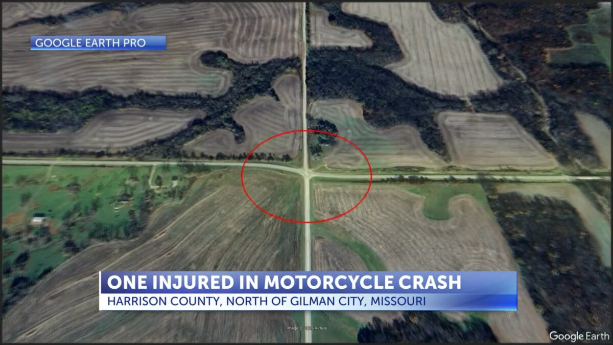One man seriously injured in Harrison County motorcycle crash
