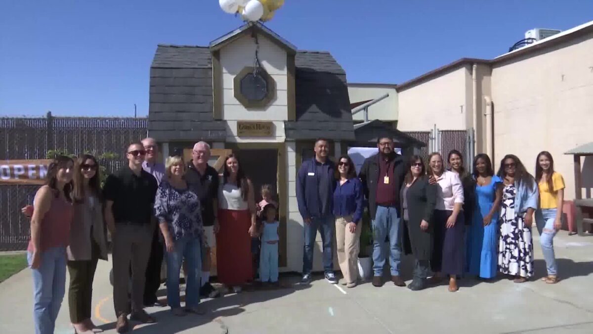 New playhouse donated to Santa Maria Valley YMCA by local philanthropists