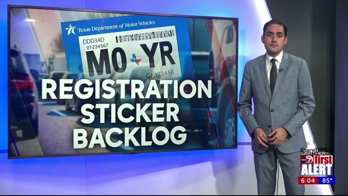 County Tax Office seeing backlog in vehicle registrations