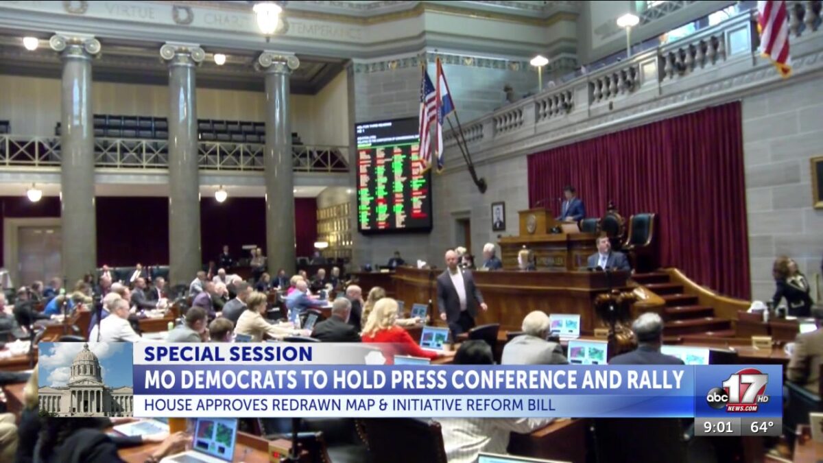 Missouri Democrats to respond to House approved redrawn maps
