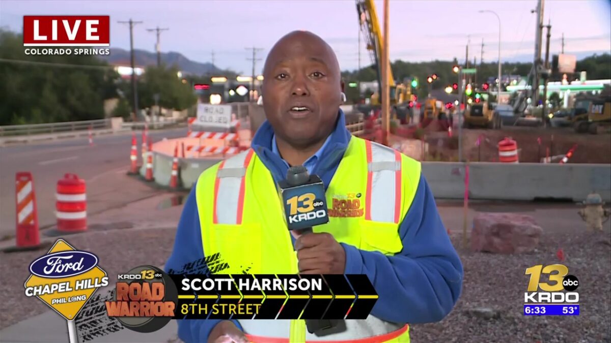Intermittent lane closures on 8th Street project in Colorado Springs begin on Monday