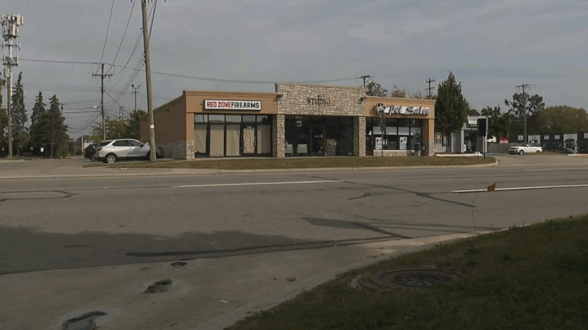 Red Zone Firearms is preparing to open at 12 Mile near Greenfield roads