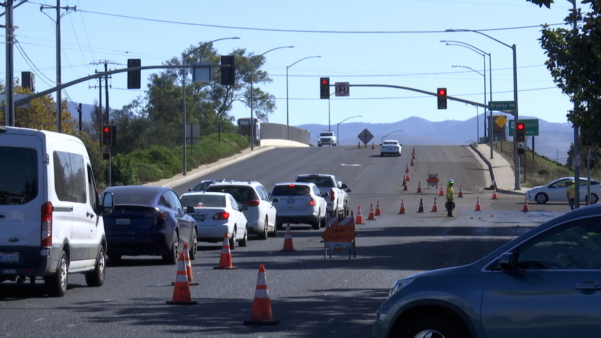 Santa Maria Asking Drivers for Patience as Construction Snarls Traffic on Busy City Streets