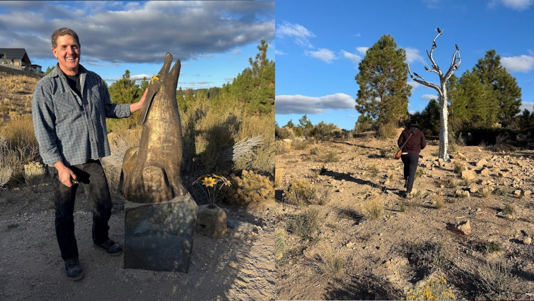 New public art by Warm Springs artist Lillian Pitt dedicated in Bend’s Discovery West neighborhood