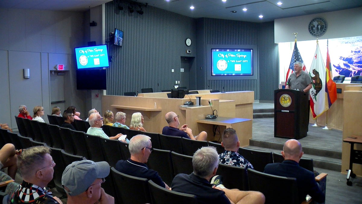 Palm Springs Mayor talks fiscal discipline and shares updates on city projects at town hall