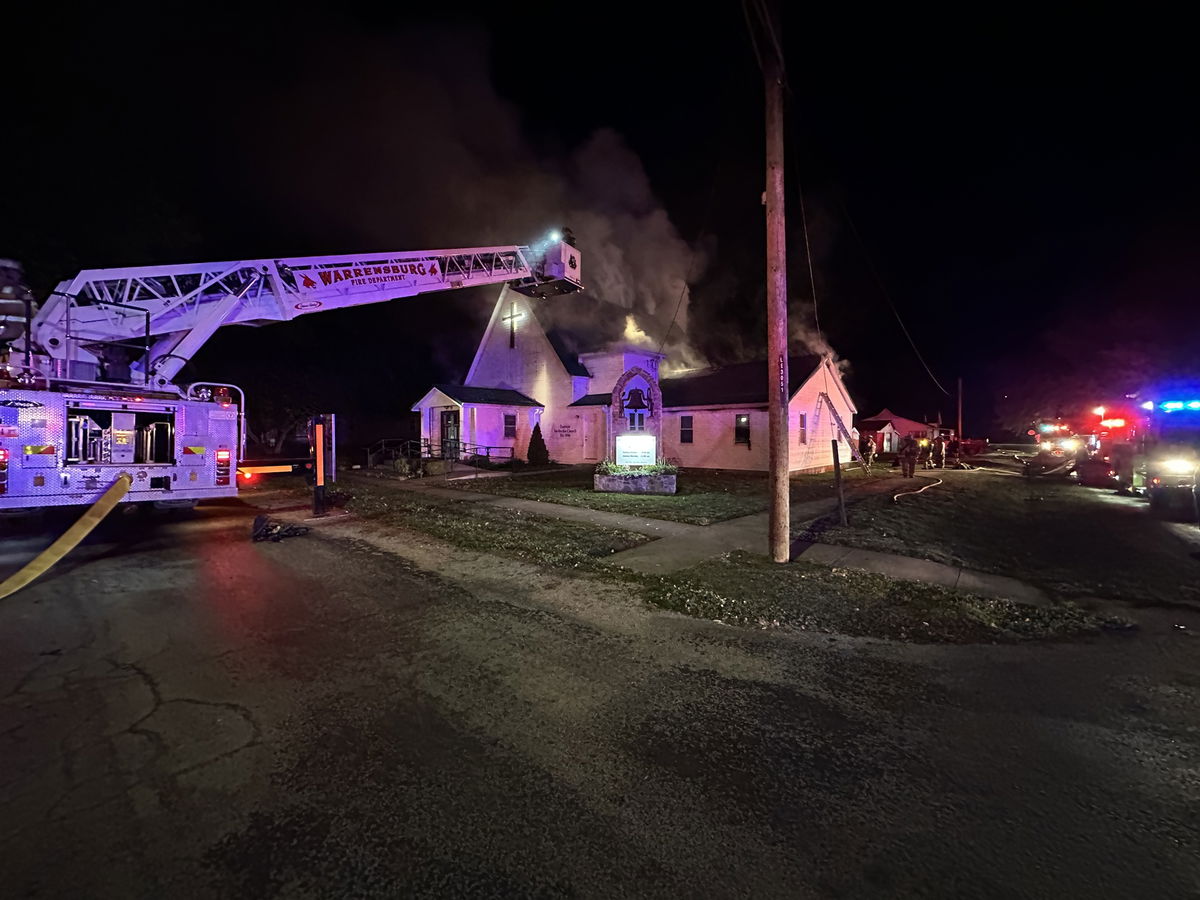 Officials say Johnson County church intentionally set on fire
