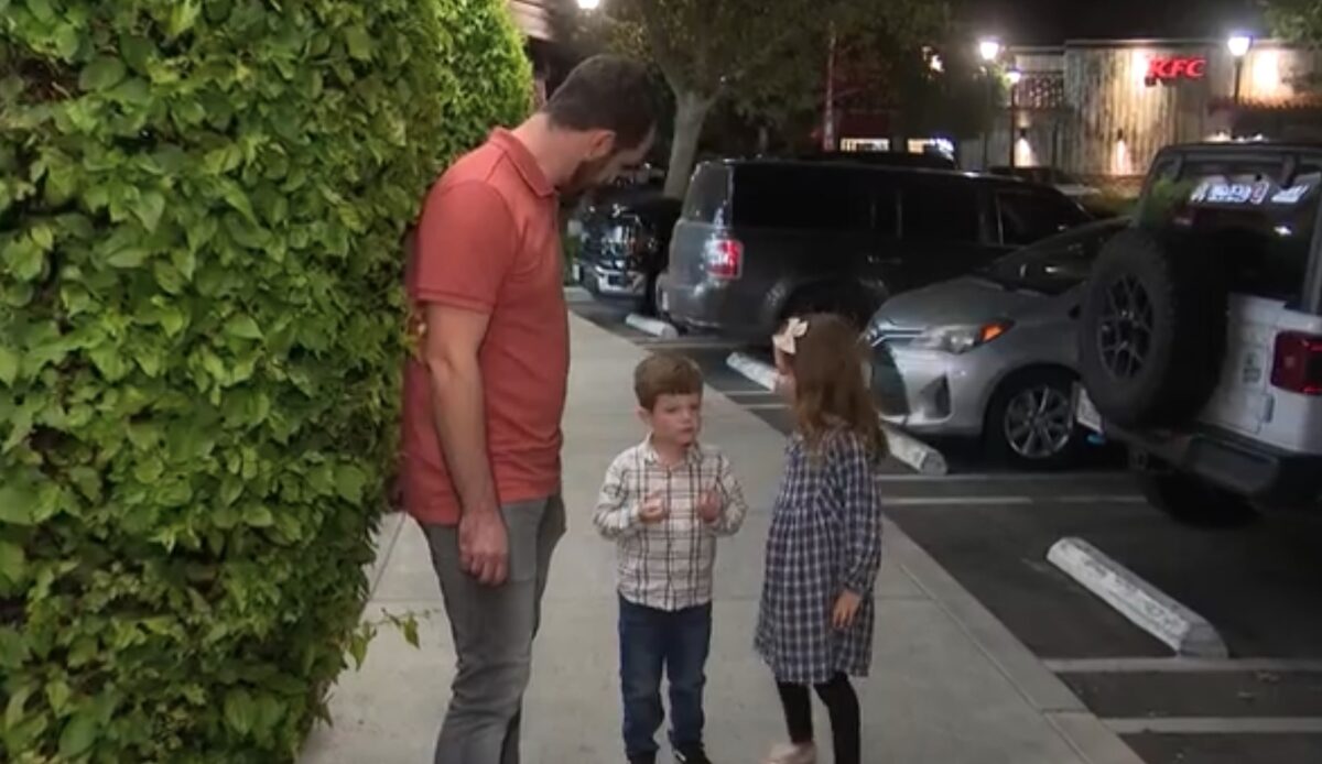 In surveillance video