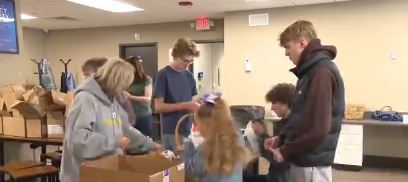 It's something the 10-27 Healing Partnership did with Catholic Charities. The volunteer event is one of five that took place Sunday morning to honor the 11 people killed at the Tree of Life synagogue seven years ago Monday.