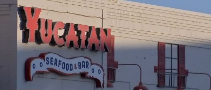 Three men have been arrested after attacking a man and his disabled son outside of a northwest Houston seafood restaurant